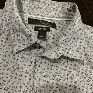 Shirt sleeve men’s dress shirt